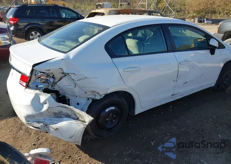 2013 Honda Civic Lx from USA, damaged, VIN 19XFB2F55DE029509